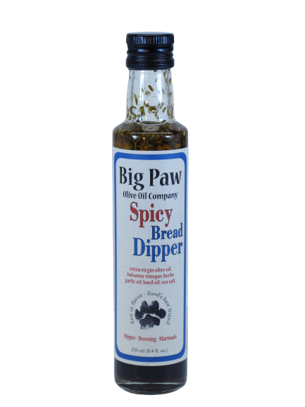 Spicy Bread Dipper - 250 ml Big Paw Olive Oil
