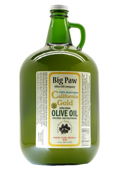 California Gold northern unfiltered EVOO 4 liter