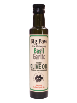 Basil & Garlic Extra Virgin Olive Oil 250 ml