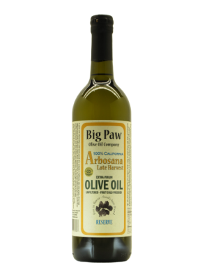 Late Harvest Arbosana Virgin Olive Oil  750 ml GOLD MEDAL WINNER 