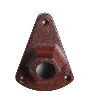 bracket for outdoor light rust mount
