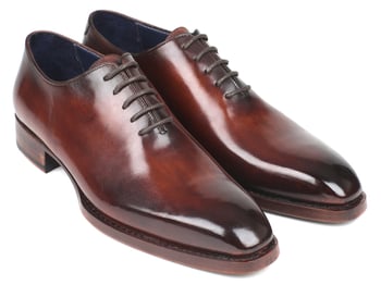 Paul Parkman ''044BRW'' Brown Genuine leather Goodyear Welted Wholecut Oxfords Shoes.