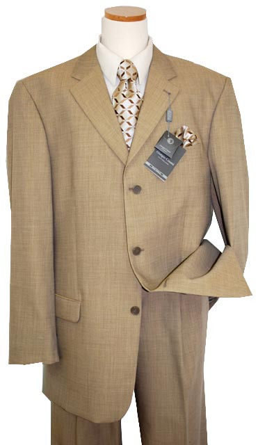 Giorgio Cosani Taupe 100% Super 100'S Wool Suit 852