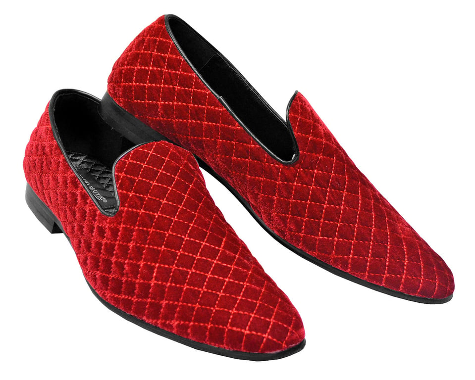 Giorgio brutini chatwal quilted velvet loafer online