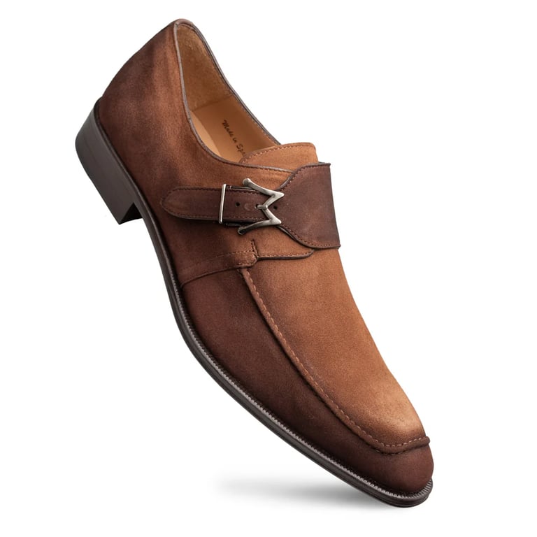 Mezlan Diesel Suede Monk Strap Sport | 9 M
