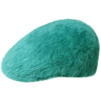 Kangol Fanfare Teal Furgora 504 Genuine Angora Rabbit Fur Cap