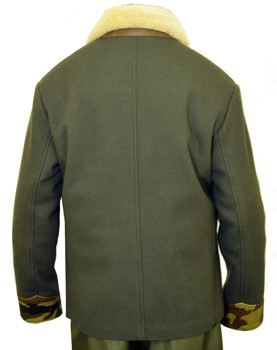 G-Gator Genuine Leather / Wool Military Jacket 19001