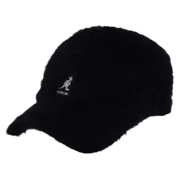 Kangol Black Furgora Genuine Angora Rabbit Fur Baseball Cap K3201ST