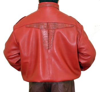 G-Gator Genuine Hornback Alligator / Leather Jacket 2013.