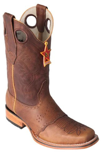 Los Altos Honey Grasso W/ Rage Sole Rodeo  Boots 8149951