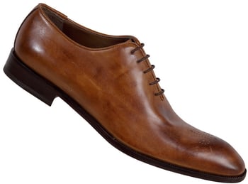 Mauri 1026 Brandy All Over Genuine Calf Hand Painted Shoes