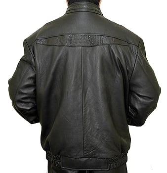 G-Gator Genuine Hornback Alligator / Lambskin Leather Jacket 5480.