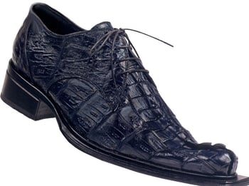 Mauri "Free Thinking" 42635 Wonder Blue Genuine Hornback Crocodile / Genuine Crocodile Shoes