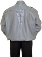 G-Gator Genuine Hornback Alligator Tails Jacket 2075