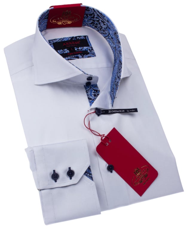 egyptian cotton dress shirt WP Black Egyptian Cotton Shirt with American Eagle Logo Stone Work Han –  Waleed Peerzada
