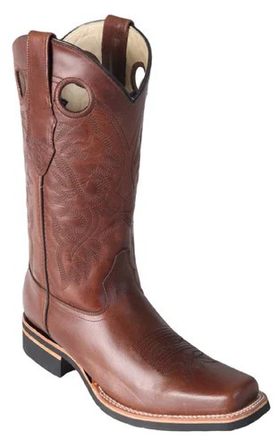 Los Altos Brown Grasso W/Pull Up Sole Rodeo  Boots 8133807