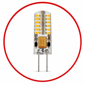 RED Color LED Bulb