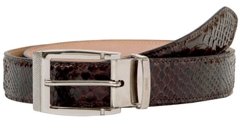 Mauri "IC004" Sport Rust Genuine Python Belt