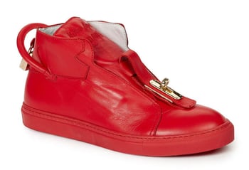 Mauri "Toledo" 6115 Red Genuine Nappa Leather Shoes