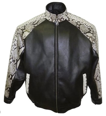 G-Gator Genuine Python Snake Skin Jacket 2203/3