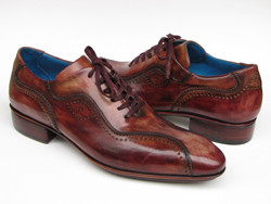 Paul Parkman PP-Brown Genuine Italian Calfskin Casual Shoes