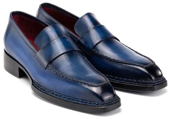 chinese dress ladies TONY PENNY LOAFER IN LIGHT BLUE