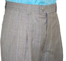 パンツ Steve harvey rayon blend plaid siacks Steve Harvey Grey / Purple / Black / White Plaid Rayon Blend