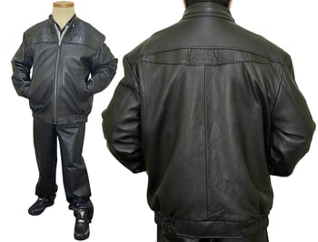 G-Gator Genuine Hornback Alligator / Lambskin Leather Jacket 5480.