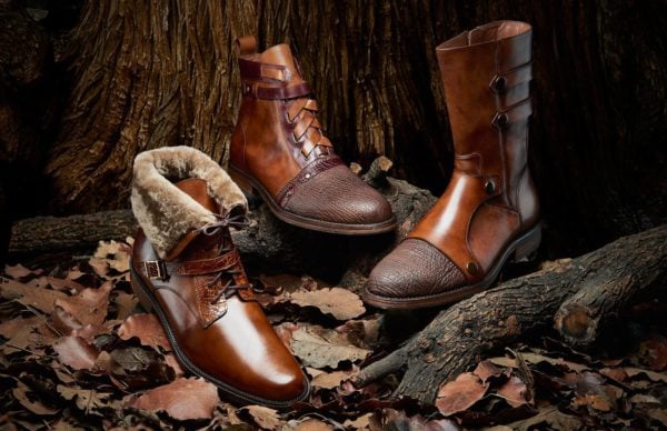 different types of dress boots
