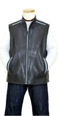 G-Gator 2 Full-Skin Genuine Hornback Alligator Tails / Stingray Vest 908