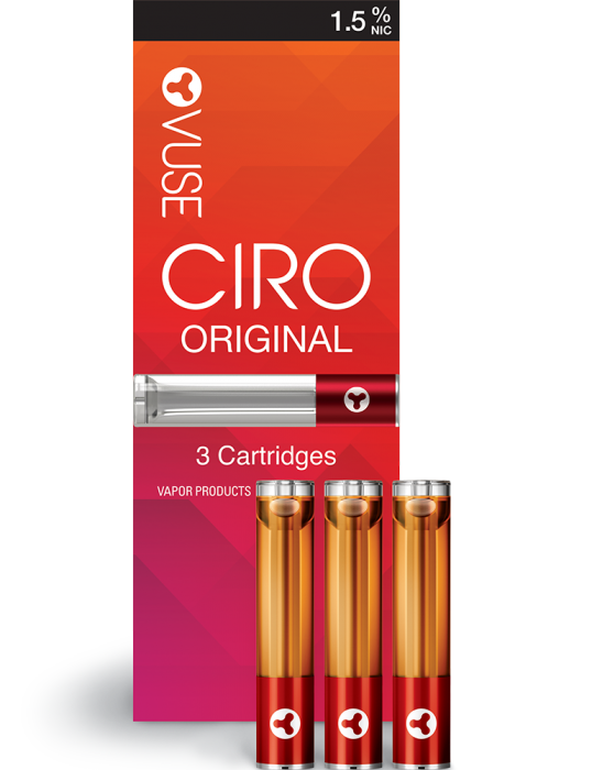Vuse Ciro 1.5% Tobacco cartridges