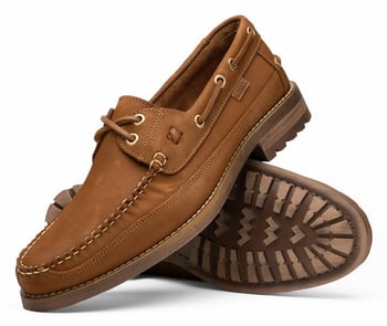 Marco Di Milano Amalfi Bronze Premium Calf Leather Boat Shoes