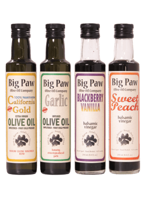 Harvest EVOO Basil Garlic flavored olive oil