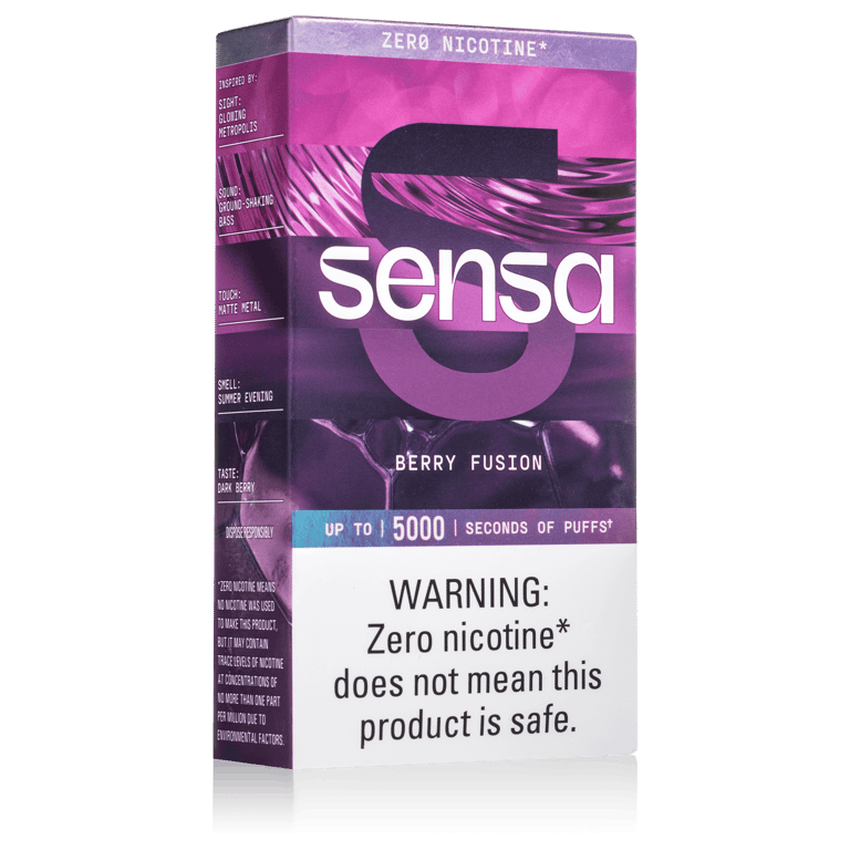 Sensa Berry Fusion Zero Nicotine Disposable