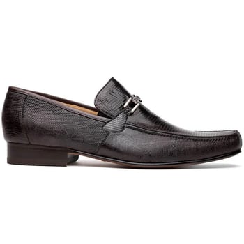 Marco Di Milano "Fabro" Brown Genuine Lizard Loafer