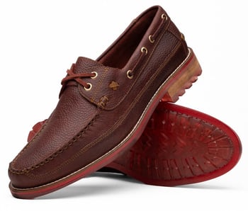 Marco Di Milano Amalfi Wine Premium Calf Leather Boat Shoes