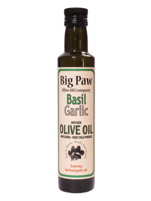 Basil & Garlic Extra Virgin Olive Oil 250 ml