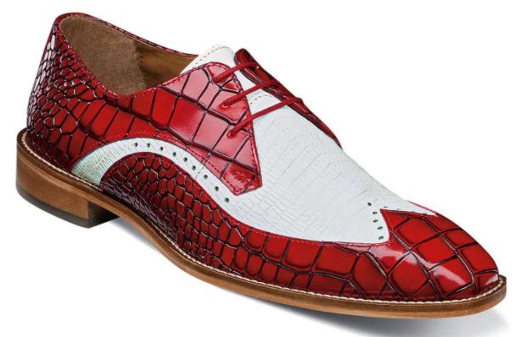 Croco and lizard print leather upper Libertyzeno | Shoes | Lucky Mens Croco Lizard Print Genuine  main image 4