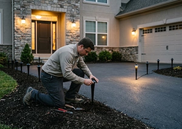 How to Fix Loose Ground Spikes for Landscape Lighting