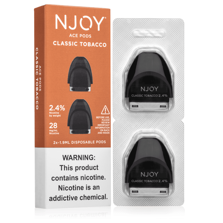 NJOY Ace Classic Tobacco Pods 2.4%