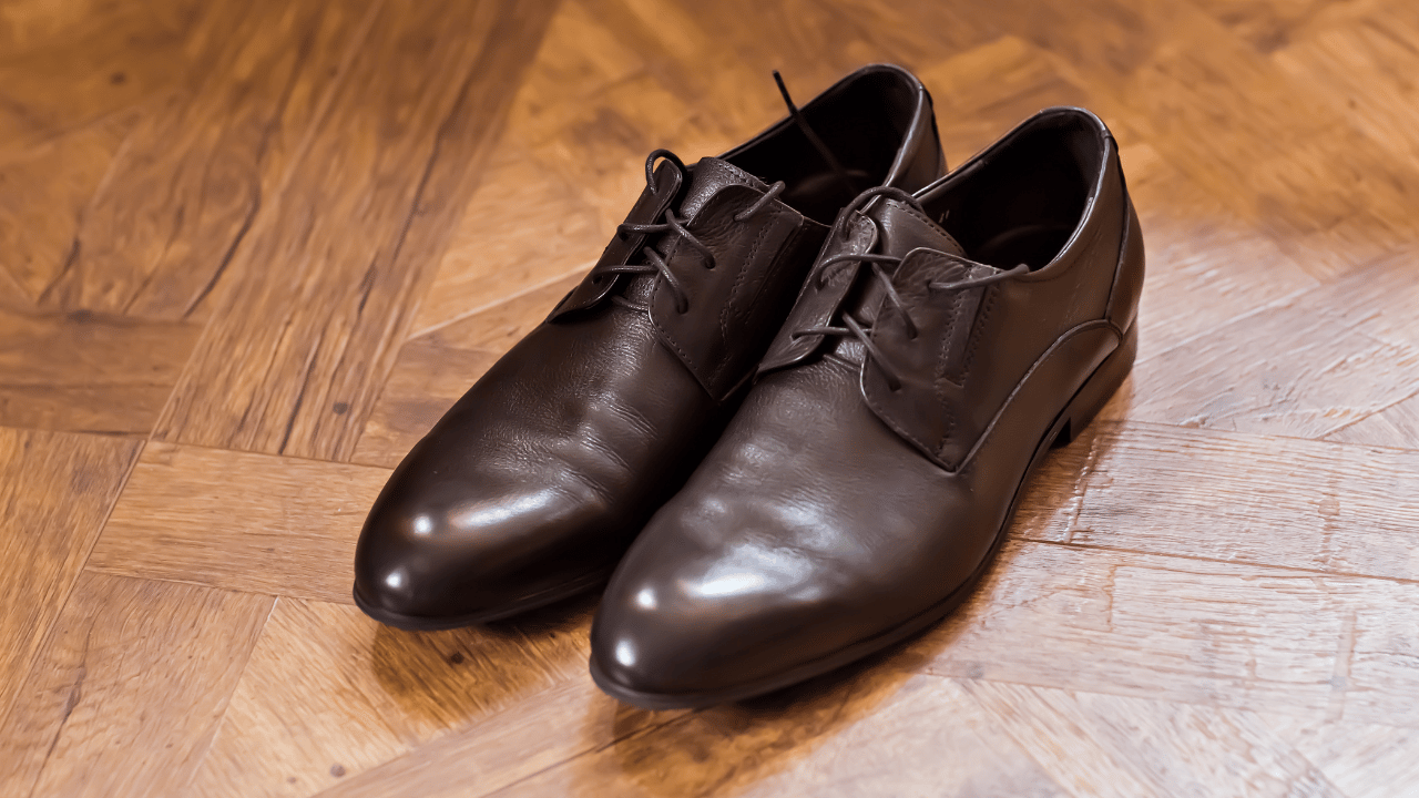 brown dress shows laces Brown Side-lace Oxford Shoes main image 1