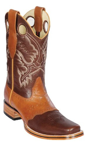 Los Altos Brown Grasso W/ Rage Sole Rodeo  Boots 8143807