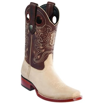 Wild West Phomex Genuine Leather Square Toe Cowboy Boots 28182709