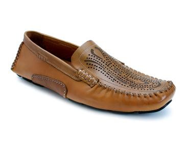 Bacco Bucci Tan Leather Loafers Bacco bucci 10 men main image 2