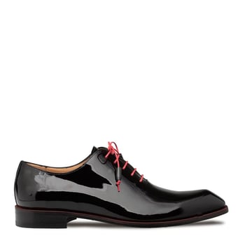 Mezlan "Dietro 2" Black Genuine Patent Leather Oxford 21188.