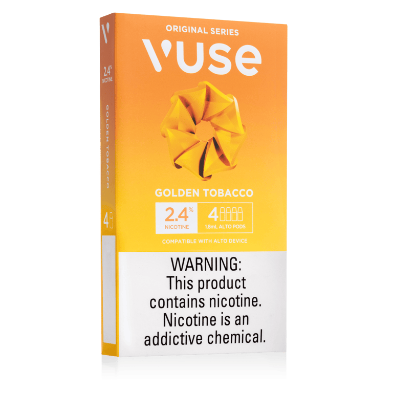 Vuse Alto Golden Tobacco Pods 2.4% - 4 Pack