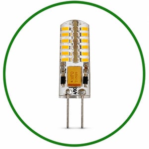 green led light bulb