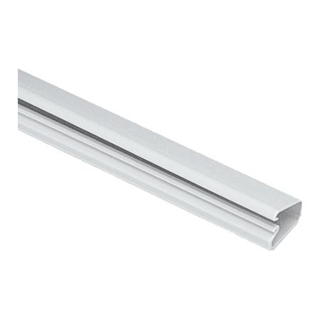 Panduit One-Piece Latching Surface Raceway with Adhesive Tape, PVC ...