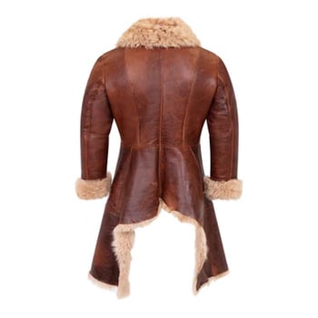 G-Gator #1040 Women's Brown Genuine Sheepskin Leather Jacket Craft Bottom