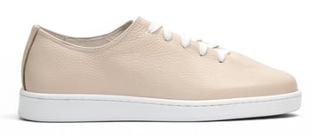 Duca Di Matiste Max Latte Dollaro Leather Rubber Sole Sneaker-Inspired Casual Shoes